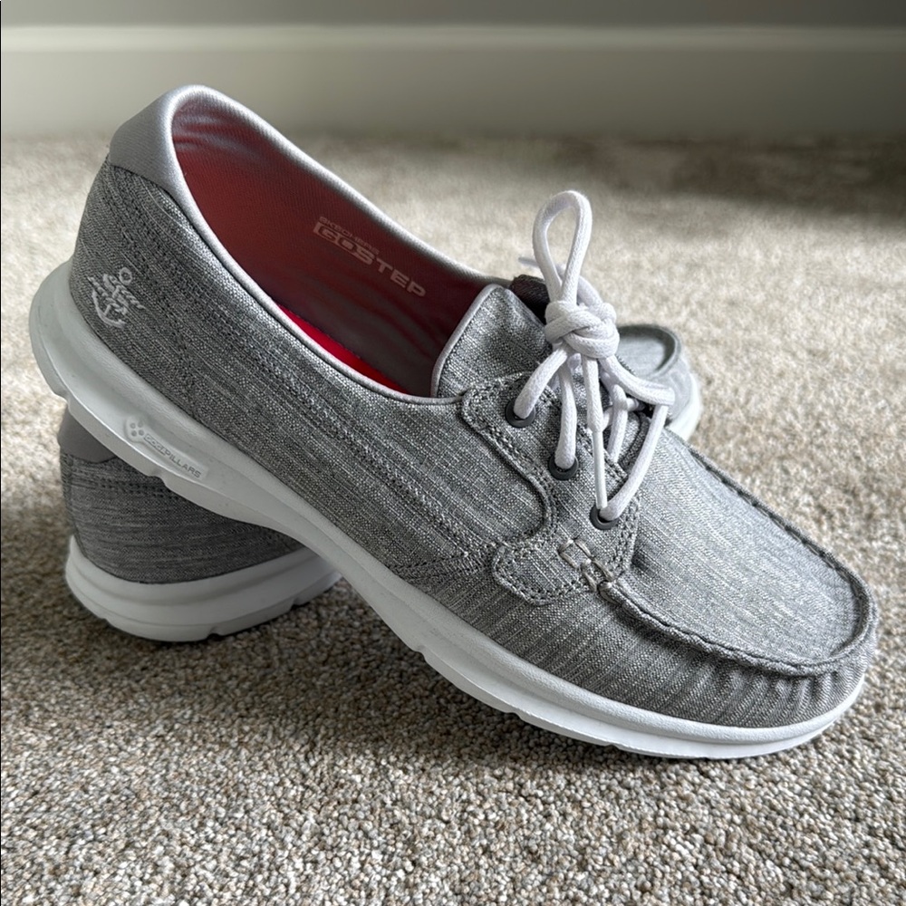 Skechers Women's Gray Casual Summer Shoes